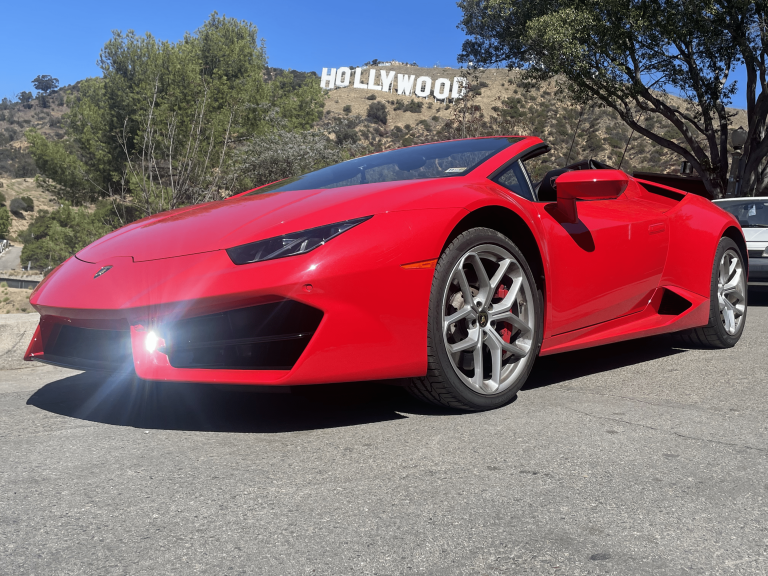 Exotic Car Tours in Hollywood, Los Angeles | Ride Like A Star