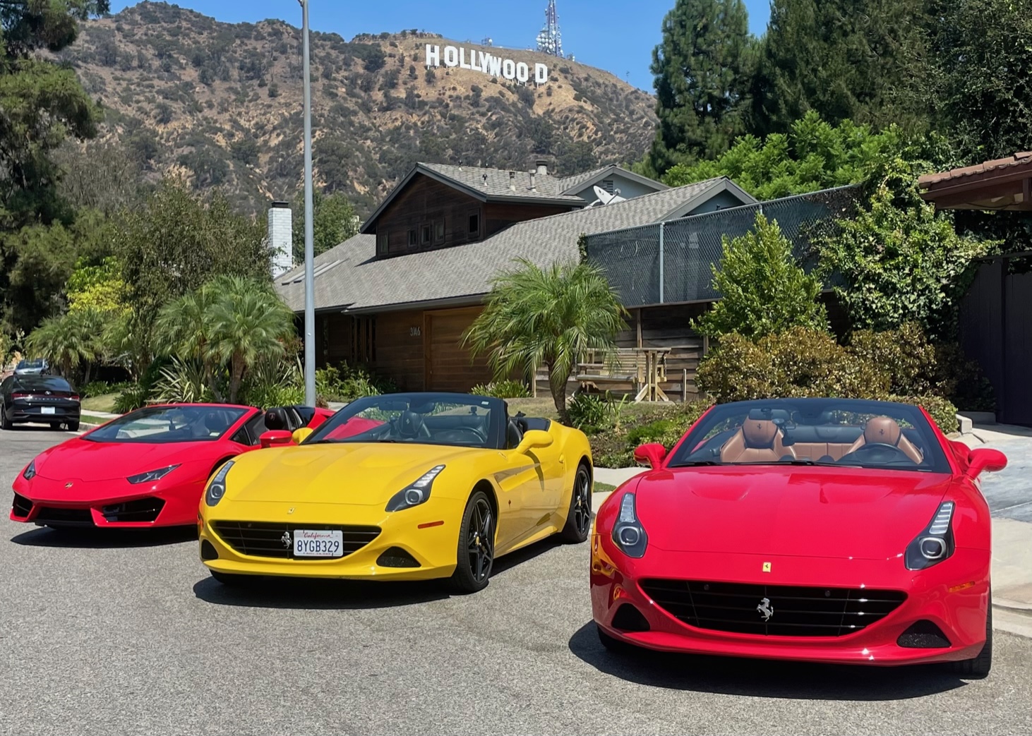 fleet ride like a star ferrari lamborghini hollywood sign driving experience