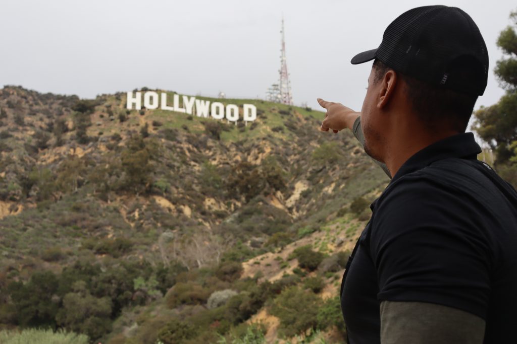 Celebrity tour hollywood sign Los Angeles