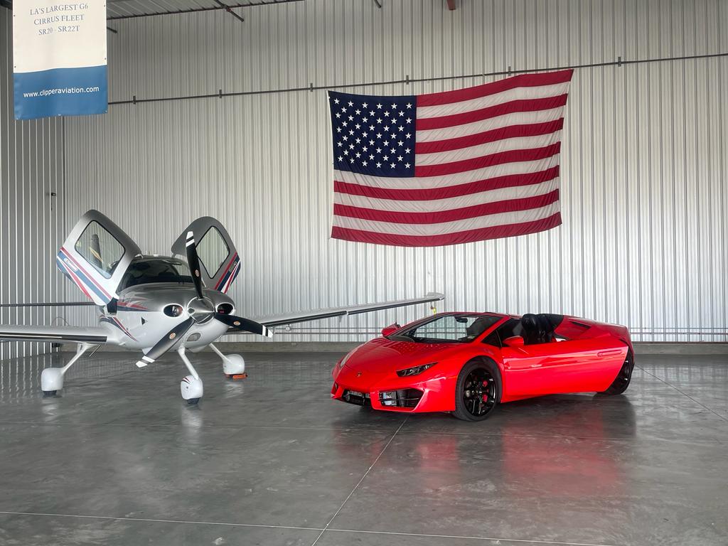 Airport Red lamborghini Ride Like A Star Driving experience los angeles