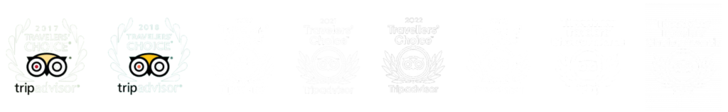 Banner Travelers' Choice Tripadvisor awards 2025