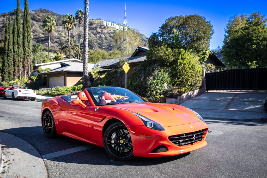 drive a ferrari california t one of the unique things to do in los angeles