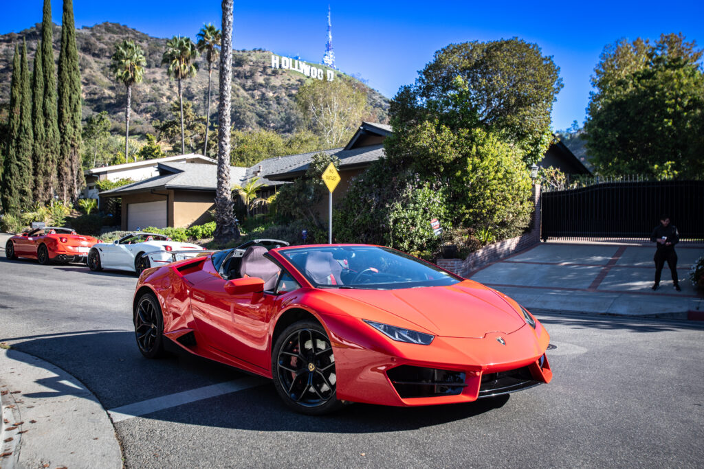 drive a lamborghini huracan spyder one of the unique things to do in los angeles