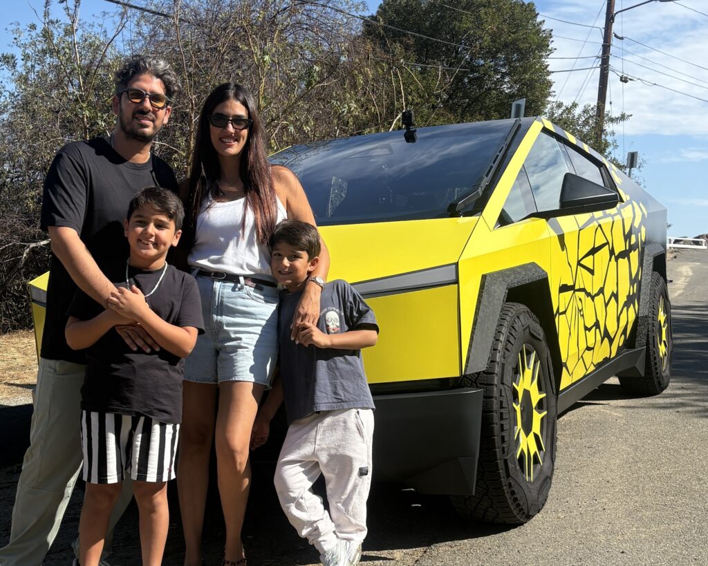 things to do with kids in los angeles family cybertruck