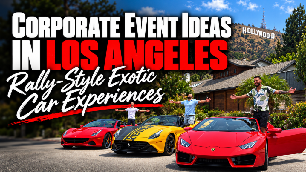 Los Angeles Exotic Car Rally
