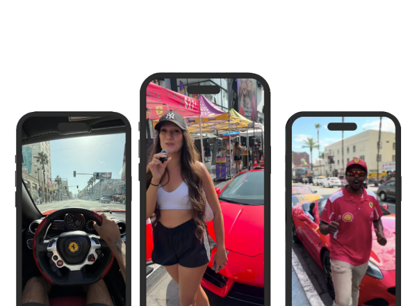 Content creator Basic los angeles driving experience ride like a star