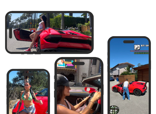 Content creator VIP los angeles driving experience ride like a star