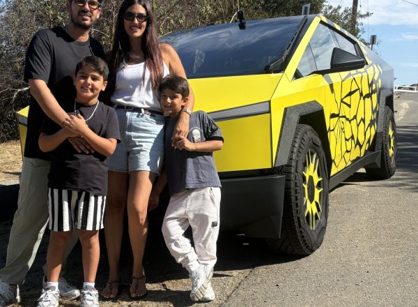 Cybertruck Los Angeles Ride Like A Star Hollywood Sign Driving Experience family