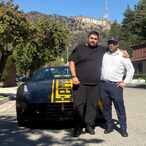Ferrari yellow Los Angeles Driving Experience I Ride Like A Star
