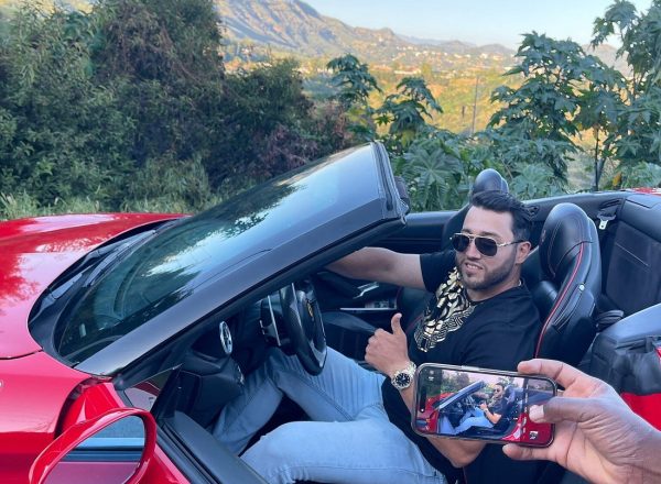 Ferrari tour man red photo Los Angeles Driving Experience I Ride Like A Star