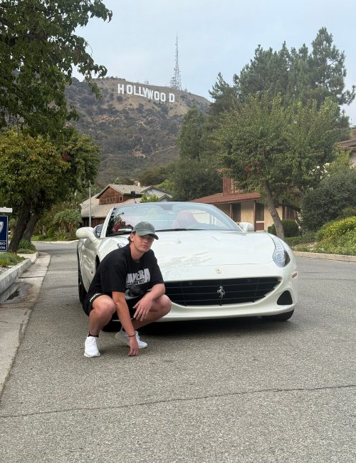 Ferrari white Los Angeles Driving Experience I Ride Like A Star