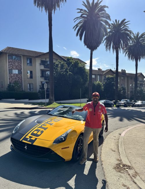 Ferrari yellow Los Angeles Driving Experience I Ride Like A Star