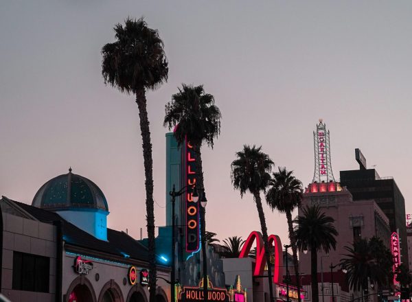 Hollywood Walk of fame street los angeles