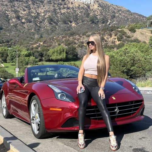 Ferrari California T ride in Los Angeles I Ride Like A Star Celebrity Homes Tour Hollywood