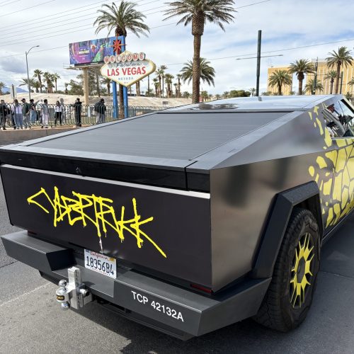 Cybertruck Tesla ride in Los Angeles I Ride Like A Star Celebrity Homes Tour Hollywood
