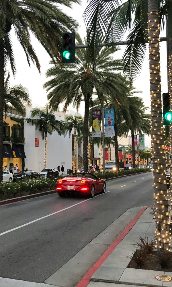 Rodeo drive red ferrari los angeles ride like a star driving experience