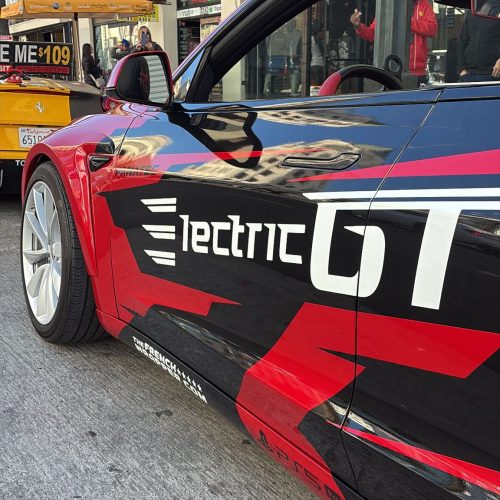 Tesla Spyder Exotic Electric car driving experience los angeles hollywood