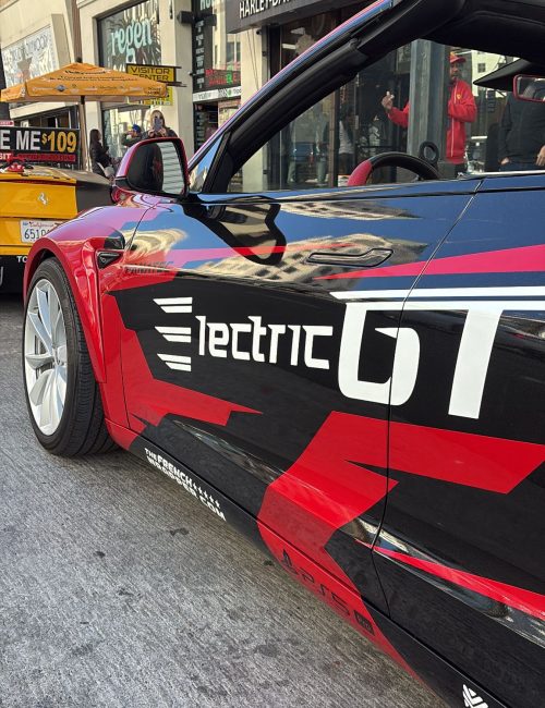 Tesla Spyder Exotic Electric car driving experience los angeles hollywood