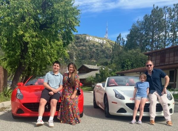 family ferrari experience hollywood sign one of the unique things to do with kids in los angeles