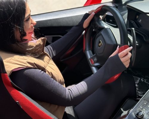 driving experience woman lamborghini ride like a star inside los angeles