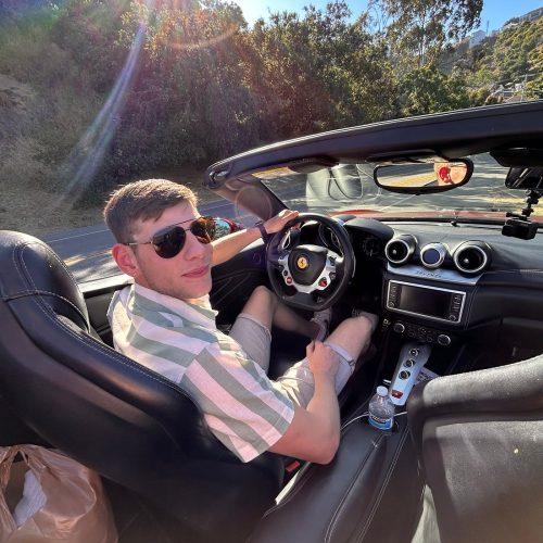 Ride Like A star Ferrari Los Angeles Hollywood Sign