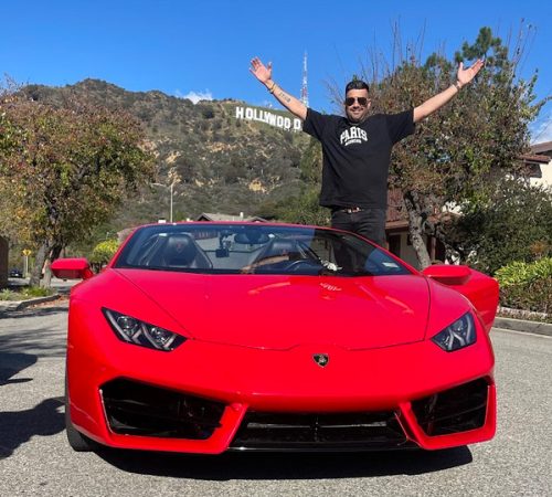 Lamborghini Los Angeles Ride Like A Star Hollywood Sign