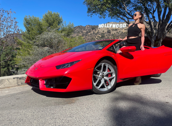 Lamborghini Los Angeles Ride Like A Star Hollywood Sign