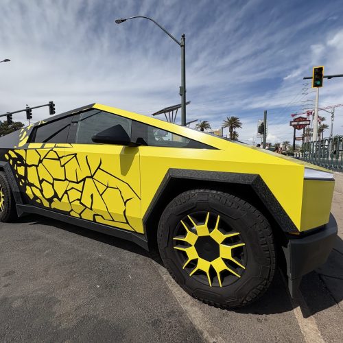 Cybertruck Tesla ride in Los Angeles I Ride Like A Star Celebrity Homes Tour Hollywood
